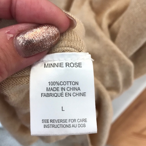 Cotton Short Sleeved Sweater by Minnie Rose - Picture 6 of 8